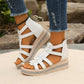 💥Hot Sale🔥Wedge sandals with rhinestone decoration