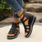 💥Hot Sale🔥Wedge sandals with rhinestone decoration