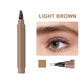 ✏️ Waterproof Eyebrow & Beard Pen – 4-in-1 Tips, Long-Lasting & Precise