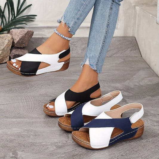 🔥Last Day Promotion 44% OFF - Women's Ultra Comfortable Slope Heel Sandals