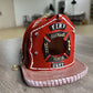 Outdoor Hanging Firefighter Helmet Birdhouse