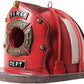 Outdoor Hanging Firefighter Helmet Birdhouse