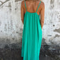 💥Last Day Special Sale 49% OFF💃Women's Elegant Lace Trim V-Neck Spaghetti Strap Maxi Dress