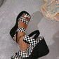 Women's Open Toe Platform Wedge Sandals