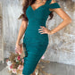🌸New Arrival 50%OFF💖 Women's Slim Fit Sexy Off-Shoulder Bodycon Dress