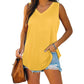 🔥Women's Sleeveless V-Neck Slimming Loose Fit Casual Tank Top T-Shirt