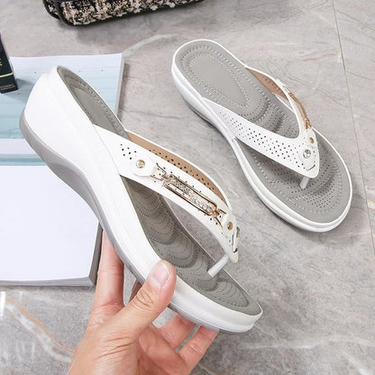 🎀 Flip-flops for women with cushioning that provides