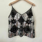Women's Sexy Sparkly V-Neck Cami Top