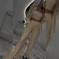 💕2025 HOT SALE💐Women's Sequin Blazer & Wide-Leg Pants (3-Piece Set)