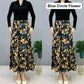 💥Limit Time 45% OFF🎉Women's Fashion High Waist Floral Pleated Long Skirt