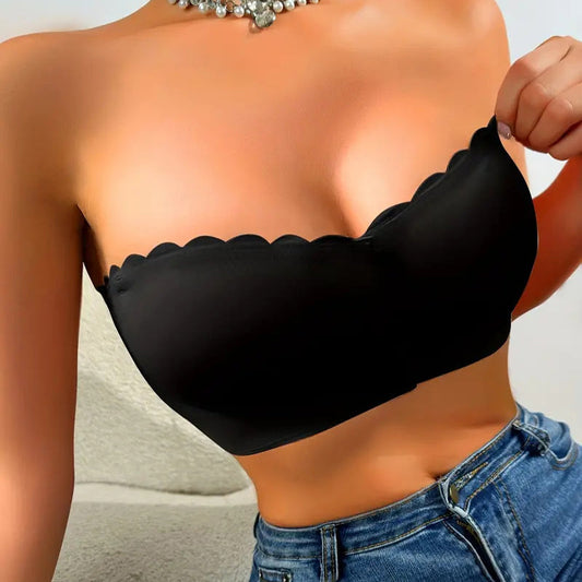 🔥Last Day 50% OFF🔥Seamless Front Closure Strapless Bandeau Bra