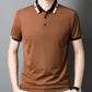 🔥Today 48% OFF🔥Men's Stretch Ice Silk Short Sleeve Lapel Polo