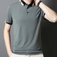 🔥Today 48% OFF🔥Men's Stretch Ice Silk Short Sleeve Lapel Polo