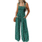 🏖️Summer Hot Sale 49% OFF🌼Women’s Casual Print Sleeveless Overalls Jumpsuits
