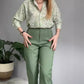 ⏳ Limited time 50% off! 💥Women's Printed Button Shirt & Pants (2-Piece Set)（The more you buy, the higher the discount）