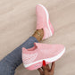 Casual Stretch Mesh Thick Sole Women's Shoes