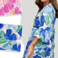 Women's Elegant V-Neck Printed Loose Dresses