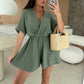 ☀️Summer Sale 49% Off☀️  Women’s Wrap V-Neck Shorts Jumpsuits💥Buy 2 Get 10% Off