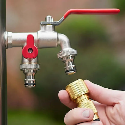 🚰 BUY 2 GET 1 FREE! 🌿 Universal Garden Faucet – Easy Installation, No Tools Needed & Leak-Proof for Hassle-Free Watering 💧