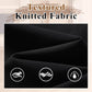 Knitted Vest & Patchwork Midi Skirt 2-Piece Set