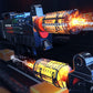 Summer Fun Water Pistol with Strobe Flashing Light & Auto-Fire Mode