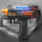 Summer Fun Water Pistol with Strobe Flashing Light & Auto-Fire Mode