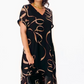 🎁2026 Best Sellers🌟Flowy midi dress with V-neck