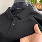 Men's Casual Business Short Sleeve Lapel T-Shirt