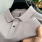 Men's Casual Business Short Sleeve Lapel T-Shirt
