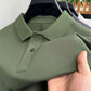 Men's Casual Business Short Sleeve Lapel T-Shirt
