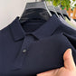 Men's Casual Business Short Sleeve Lapel T-Shirt