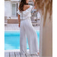 🌺Women’s Off Shoulder Ruffle Jumpsuit🍑