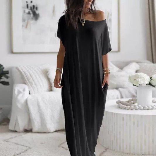 ⏰Limited Time Sale 50% Of✨ Loose Fit Long Dress – Clean Style, Flattering for Every Figure & Perfect for Any Occasion 🌸