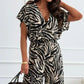 🔥Last Day Sale 49% OFF🔥Women’s Leopard Print Wide-Leg Jumpsuit