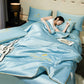 ✨Newly upgraded 2026👑Washable and cool four-piece bedding set🌸