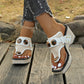 Women's Bohemian Platform Slide Sandals