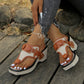 Women's Bohemian Platform Slide Sandals