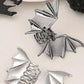 Halloween Gothic Hair Claw Clip