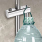 Adjustable Rotating Universal Shower Head Holder