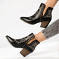Women's Fashion Pointed Ankle Boots