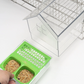 🦜 Pull-Out Parrot Feeder | 2-in-1 Food & Water Bird Cage Feeding Station