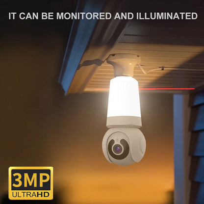 🔥Smart WiFi security camera with lighting