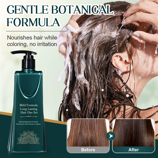 🔥2025 Hot Sale🔥Mild Formula Long Lasting Hair Dye Set