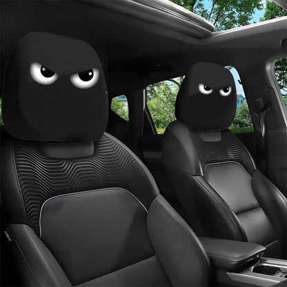 Funny Breathable Car Headrest Covers