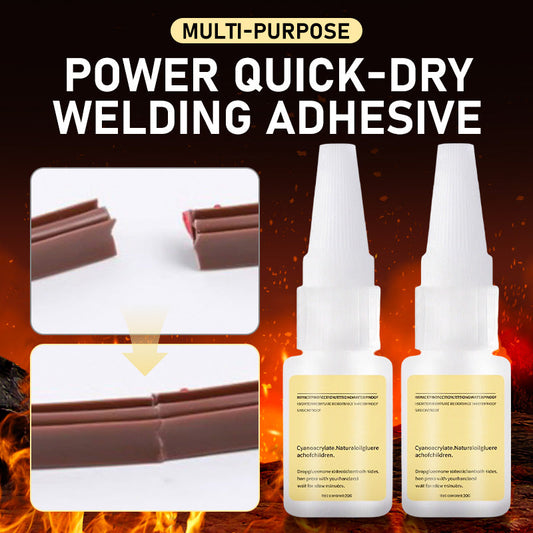 Multipurpose Fast-Drying Welding Adhesive - High-Strength Bonding for Metal/Plastic/Wood, No Tools Required 🛠️✨