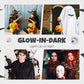 Glow-in-Dark Skeleton Costume for Halloween