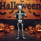 Glow-in-Dark Skeleton Costume for Halloween