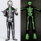 Glow-in-Dark Skeleton Costume for Halloween