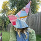 Festival Whimsical Patchwork Witch Hat