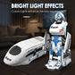 📢📢52%OFF!!!✨🎁The finest gift-Rechargeable Transforming Train Robot Toy
